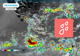 Entre el sábado y el domingo México vivirá un intenso temporal de lluvias en varios estados