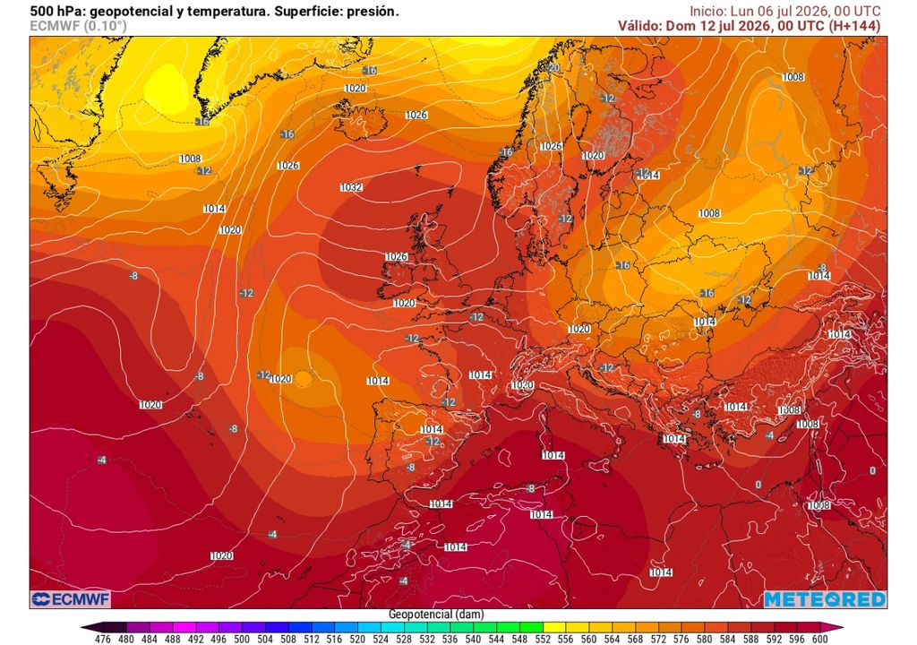 La dana situada al oeste de la península Ibérica provocará tormentas puntualmente intensas a partir del fin de semana.