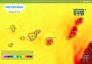 Entre el viernes y el domingo una masa de aire africano llenar&aacute; a Canarias de polvo con temperaturas muy altas