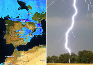 Entre el viernes y el sábado estas 6 comunidades de la España peninsular podrían registrar tormentas fuertes