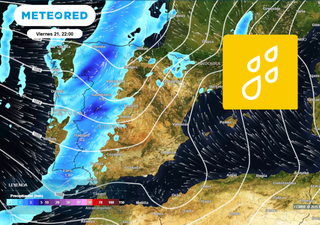 Entre el viernes y el sábado habrá un 'latigazo' del chorro polar: previsión de lluvias y nieve en estas comunidades