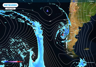 Entre el viernes y el sábado un nuevo frente frío con río atmosférico 2 a 3 descargará más lluvias sobre estas regiones