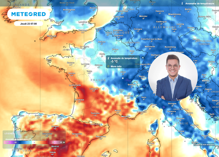 Entre gel et chaleur : quelles temp&eacute;ratures dans votre r&eacute;gion en France ce jeudi ? Soleil ou averses ?