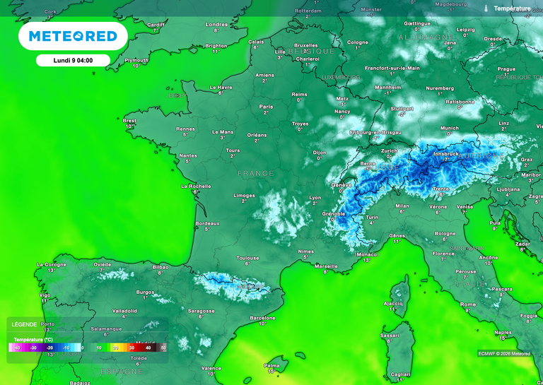Retour du gel ou grande douceur ? Voici les pr&eacute;visions m&eacute;t&eacute;o de ces prochains jours en France !