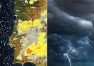 Entre hoje e s&aacute;bado 25 prev&ecirc;-se que dispare o risco de trovoadas: saiba os dias mais cr&iacute;ticos e as zonas mais afetadas