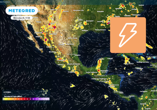 Entre hoy y el jueves 6 estados de México recibirán lluvias intensas: hasta 100 mm