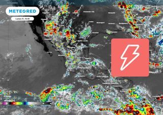 Entre hoy y el viernes 25 de julio 7 estados recibirán lluvias intensas: hasta 100 mm