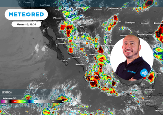 Entre hoy y mañana 16 de julio varios estados de México recibirán lluvias intensas: hasta 75mm