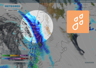 Entre hoy y mañana alerta meteorológica en esta región de Chile: lluvias de hasta 55 mm