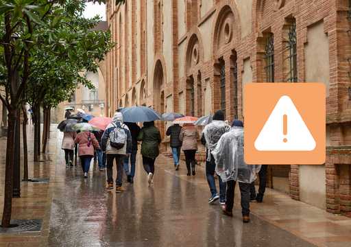 Entre hoy y ma&ntilde;ana Catalu&ntilde;a tendr&aacute; otra tanda de lluvias muy fuertes que pueden dejar 100 l/m2