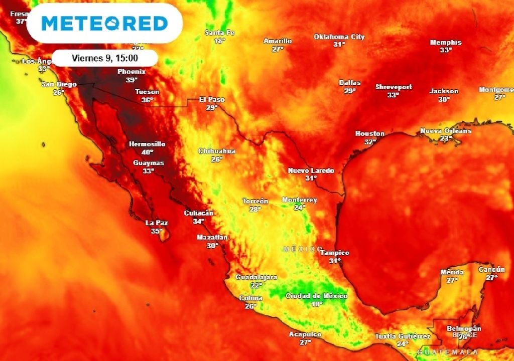 Ambiente caluroso a muy caluroso dominará en el extremo Noroeste del país. Ambiente caluroso a muy caluroso dominará en el extremo Noroeste del país.