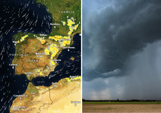 Entre mañana y el domingo el calor extremo estallará en tormentas con 'reventones' en estas zonas de España