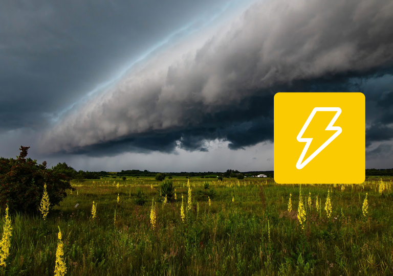 Entre mañana y el sábado las tormentas fuertes azotarán a 3 comunidades del nordeste peninsular