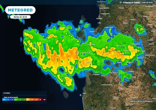 Nubes torn&aacute;dicas, 80 mm de lluvia y rayos: as&iacute; estar&aacute; el tiempo entre mi&eacute;rcoles y viernes en la zona centro-sur de Chile