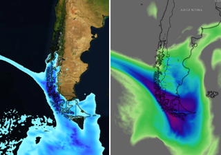 Entre miércoles y viernes dos sistemas frontales y ríos atmosféricos descargarán hasta 160 mm sobre Aysén y Magallanes