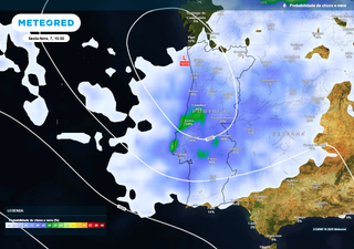 Entre quinta e sexta-feira uma bolsa de ar frio chegará a Portugal. Saiba em que regiões se prevê chuva e neve