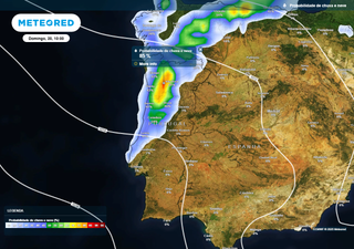 Entre sábado e domingo, uma depressão fria atlântica trará chuva e descida das temperaturas a estas zonas de Portugal