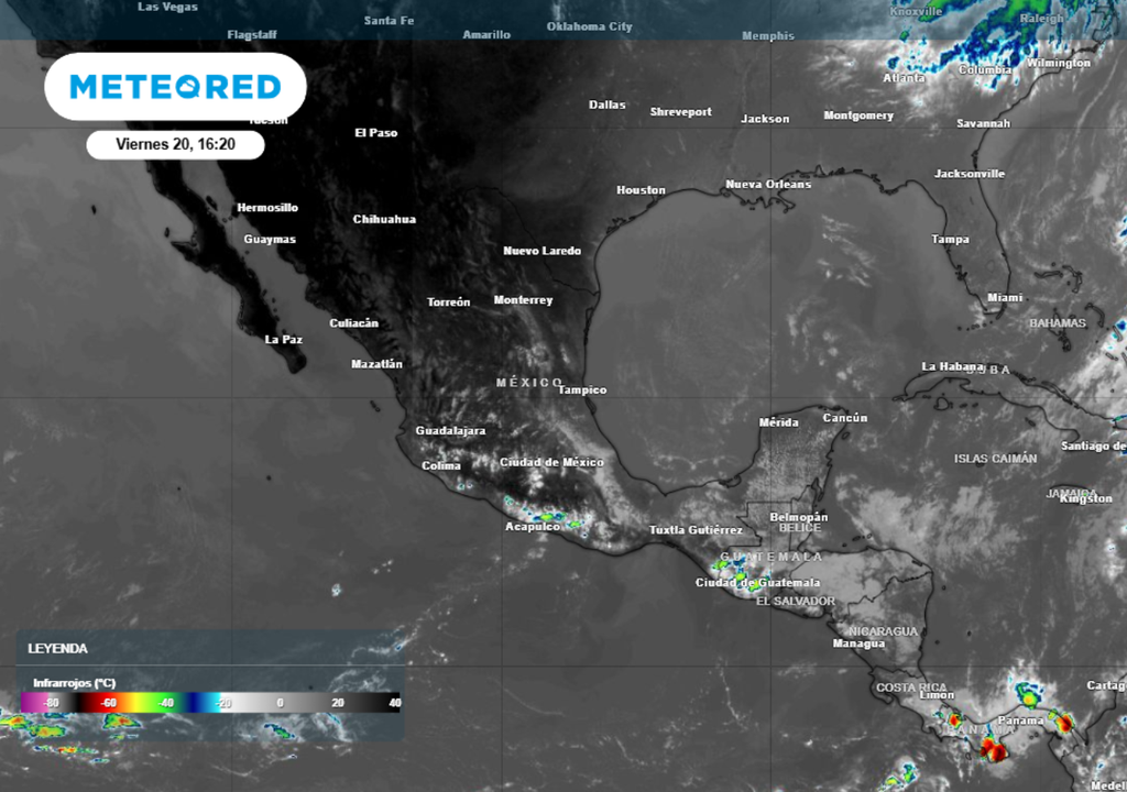 Tormentas Se estarán presentando algunas tormentas este fin de semana.