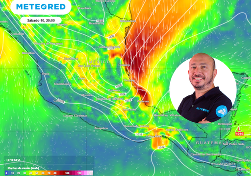 Entre s&aacute;bado y domingo: lluvia torrencial y fuerte evento "Norte", debido a frente fr&iacute;o y su potente masa de aire polar