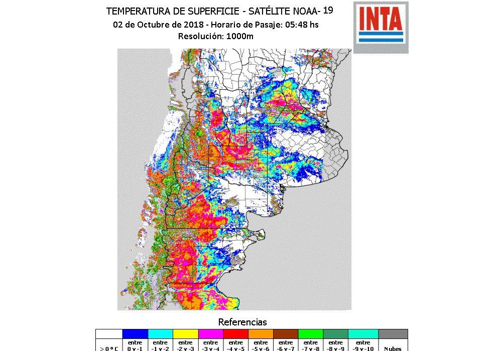 Helada Frío Lluvias Sequía
