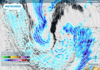 Entre sexta e segunda Portugal estará exposto a rios atmosféricos e várias frentes: eis em que zonas se prevê mais chuva