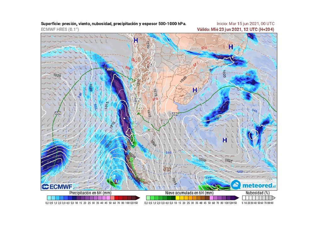 lluvia prevista ECMWF lluvia prevista ECMWF