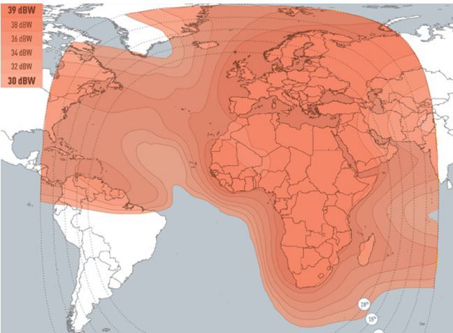 La recepción de datos vía satélite La recepción de datos vía satélite (EUMETCast en banda C en el gráfico) es posible también desde zonas alejadas de Europa, como India o el Caribe. El servicio meteorológico de Cuba vigila con Meteosat la llegada de ondas del este.