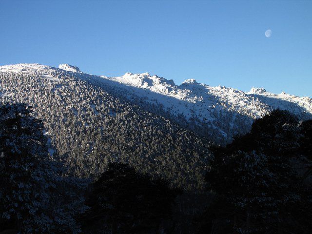 Figura 11.- Panorámica desde el Observatorio del Puerto de Navacerrada.