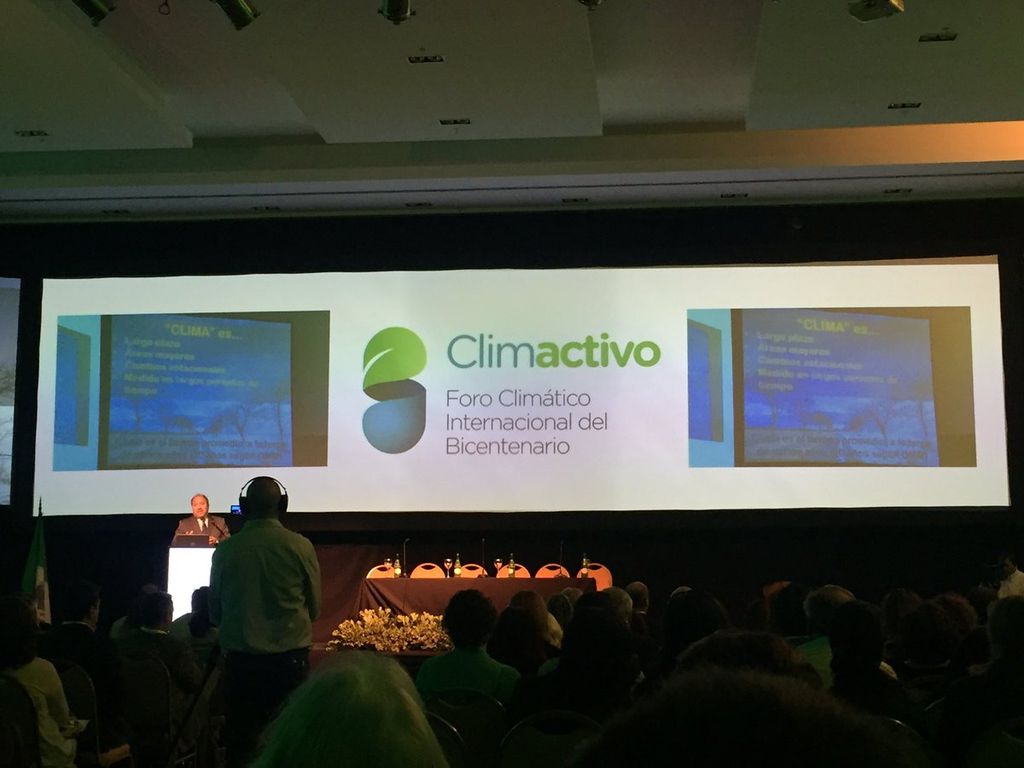 Entrevista Del Mes: Mauricio Saldivar Intervención del autor durante el Foro Climático Internacional del Bicentenario (ClimActivo), celebrado en la ciudad argentina de Tucumán, en octubre de 2016.