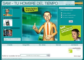 Entrevista del mes: Sam, El presentador virtual del tiempo