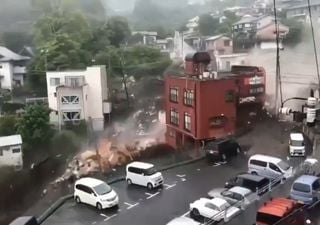 Impactantes inundaciones y deslizamientos de tierra en Japón