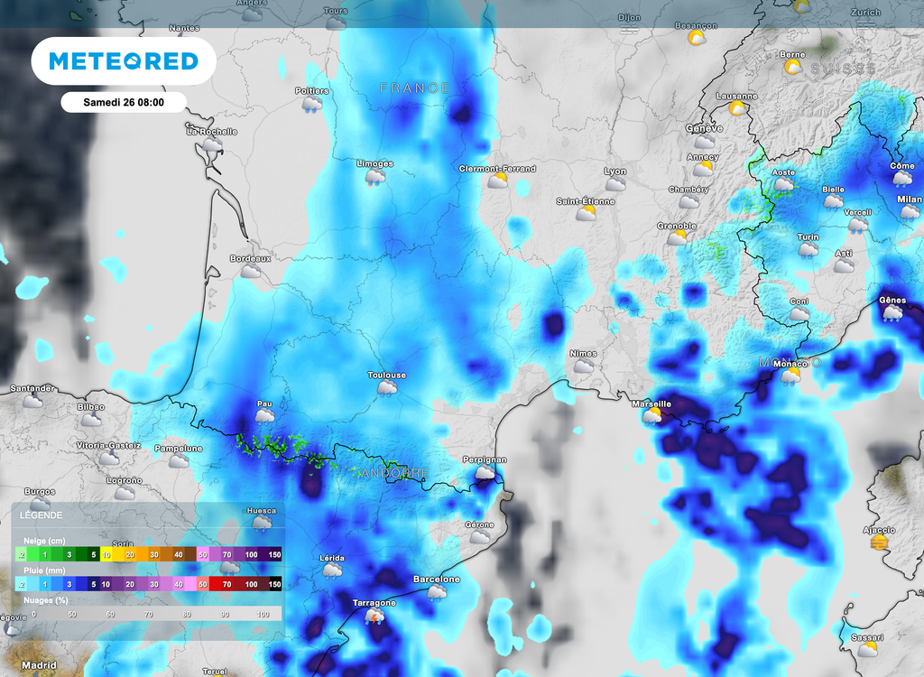Dégradation qui s'accentuera d'ici samedi et dimanche. Dégradation qui s'accentuera d'ici samedi et dimanche.