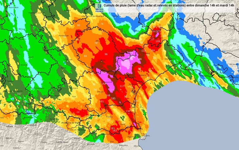 Episodio Mediterráneo Excepcional En Francia: 1º Informe De Météo France Episodio Mediterráneo Excepcional En Francia: 1º Informe De Météo France