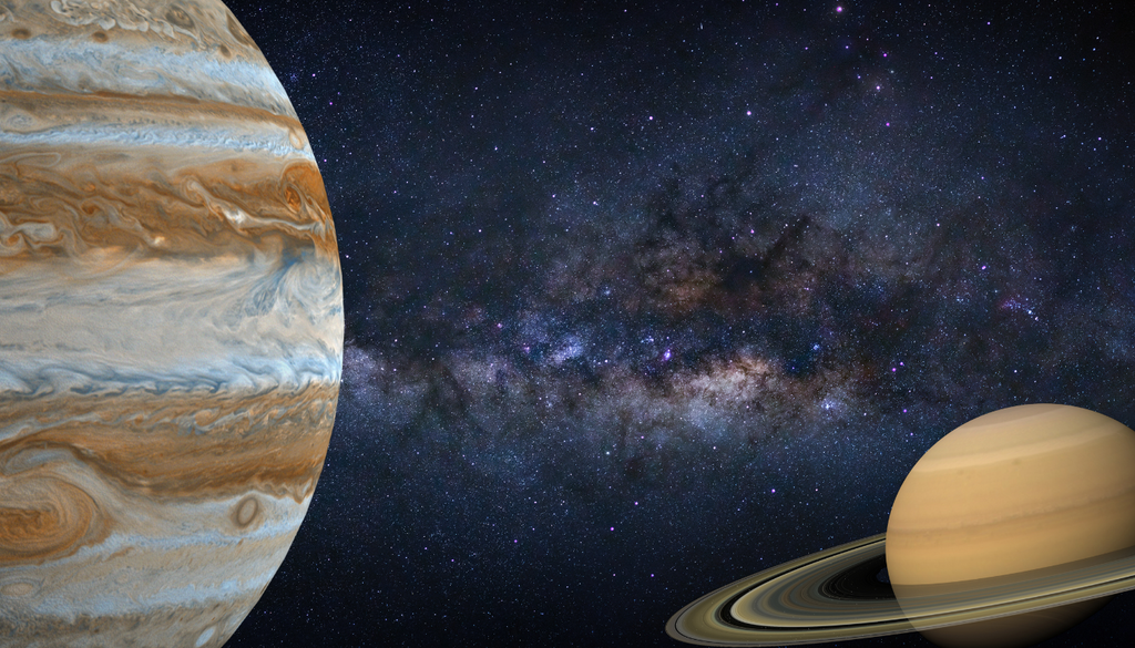 vía láctea, saturno y júpiter Durante la noche del equinoccio el cielo tendrá gran protagonismo.