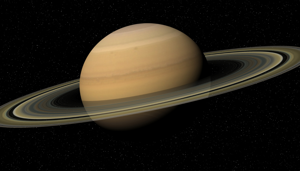 Saturno Saturno es visible a simple vista. Sin embargo, para ver sus anillos se hace necesario usar un telescopio.