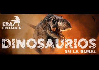 “Era Cretácica-Dinosaurios”: la fascinante experiencia inmersiva llegó a La Rural