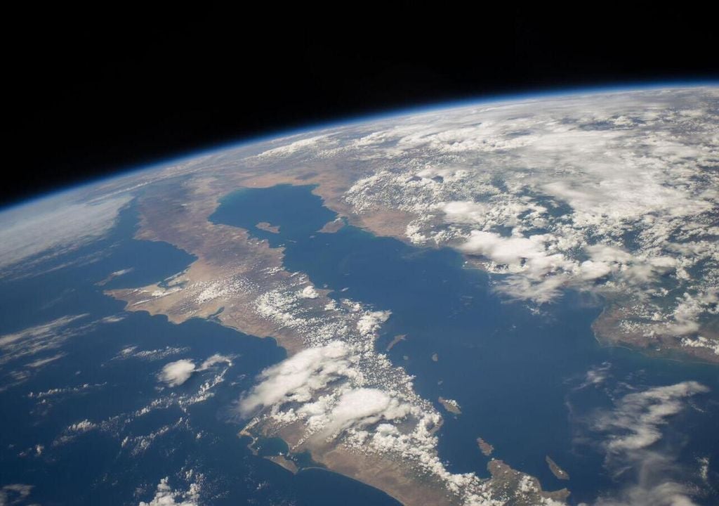 Das Material der Erde stammt größtenteils aus dem inneren Sonnensystem. Das zeigen neueste Untersuchungen. Das Material der Erde stammt größtenteils aus dem inneren Sonnensystem. Das zeigen neueste Untersuchungen. Bild: NASA/JSC/Reid Wiseman