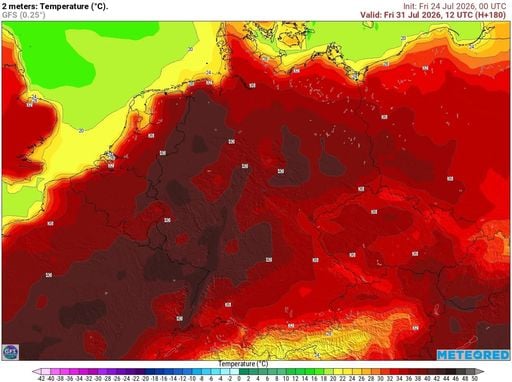 Erst 33 Grad, dann der Absturz &ndash; und Anfang August droht der Heatdome mit bis zu 43 Grad
