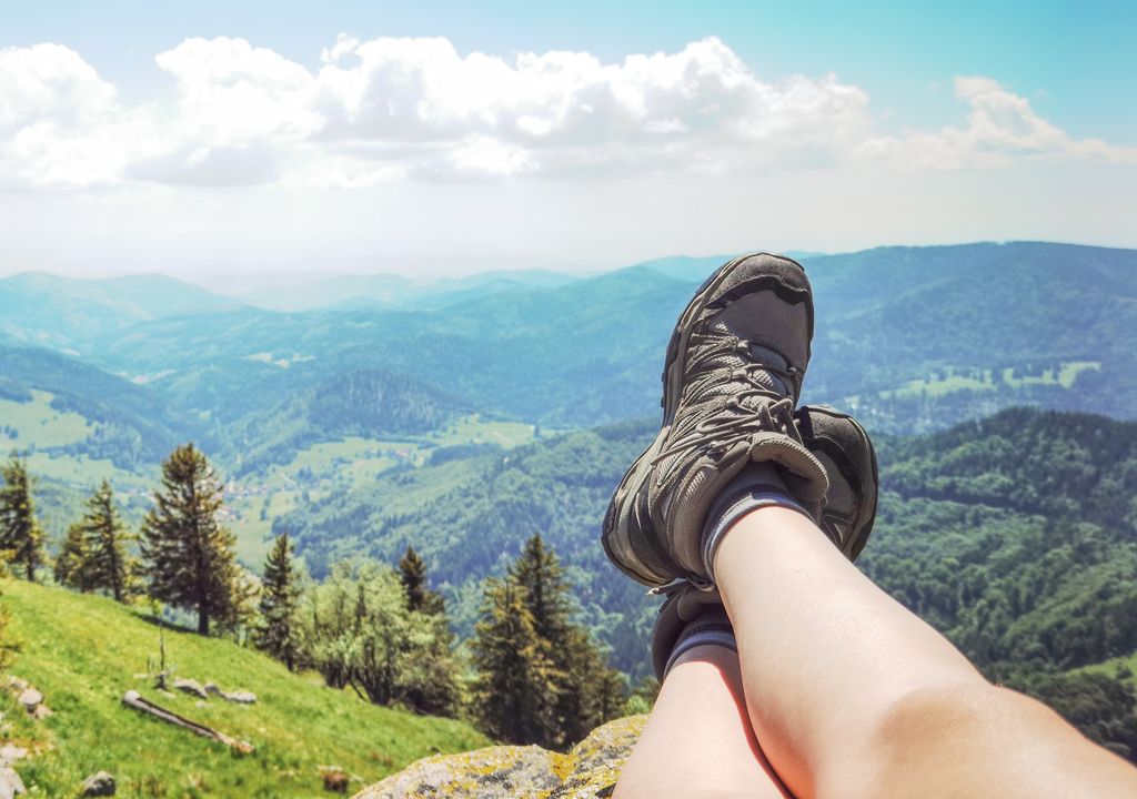 Wanderwetter im Schwarzwald. Bei moderaten Temperaturen um 20-25 Grad eignet sich diese letzte Juliwoche perfekt für eine Wandertour.