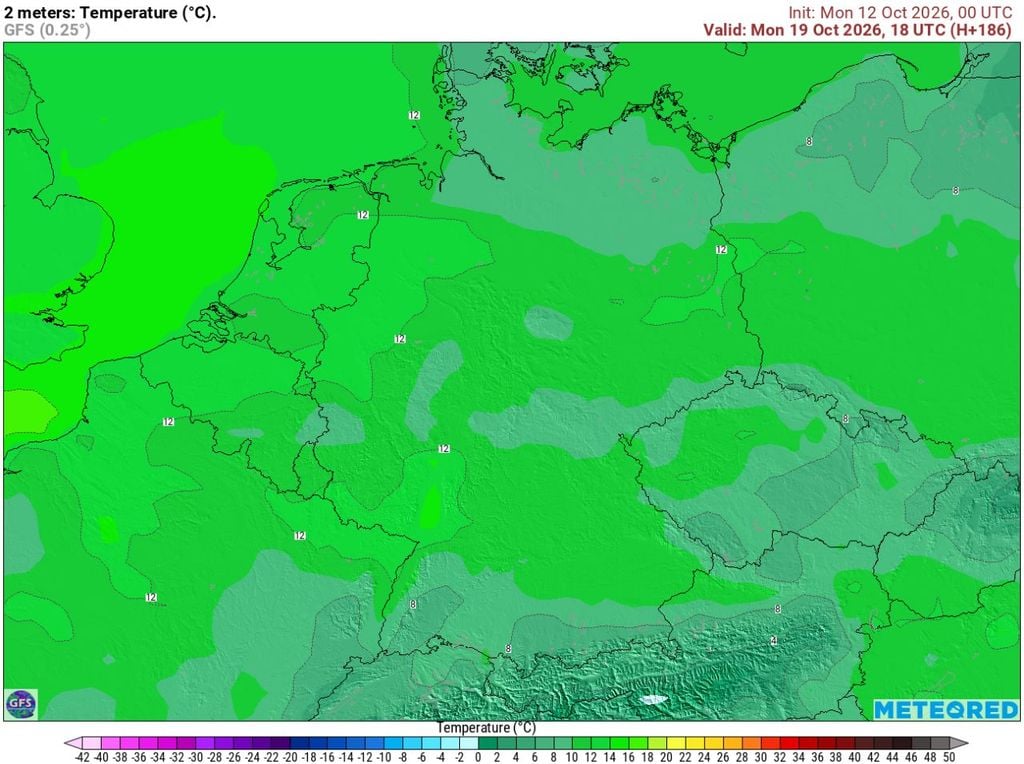 abkühlung, wetter, deutschland Es wird in den nächsten Tagen immer frischer. Am Tag werden kaum mehr als 10 oder 12 Grad erreicht, das gilt ab kommenden Sonntag.