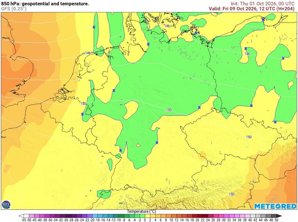 kalt, wetter, deutschland In der zweiten Oktoberdekade gerät Deutschland in einen Kältetrog.