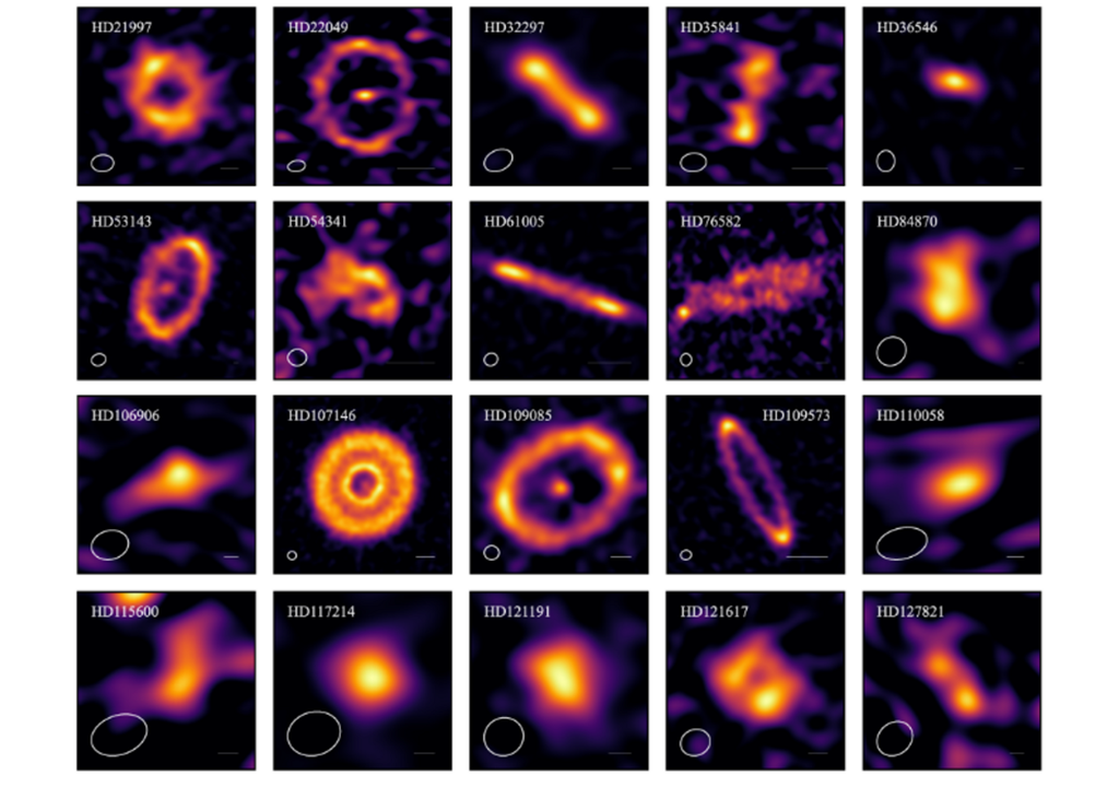 Extract of the overall presentation of 74 belts