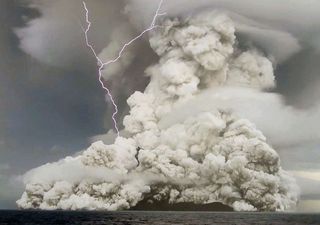 Erupção de vulcão em Tonga está influenciando a estratosfera no Polo Sul