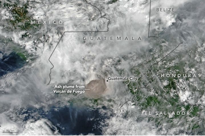 Erupción Mortal En Guatemala: Fuego Erupción Mortal En Guatemala: Fuego
