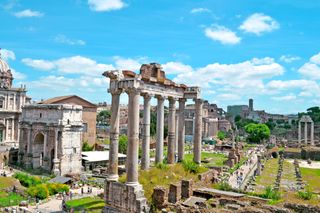 Erupción volcánica vinculada al frío extremo en la antigua Roma