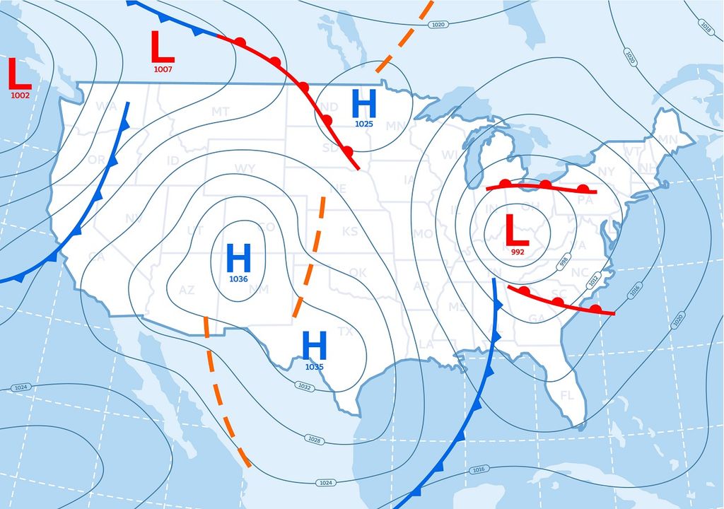 Temporada de frentes fríos próximos a iniciar en México