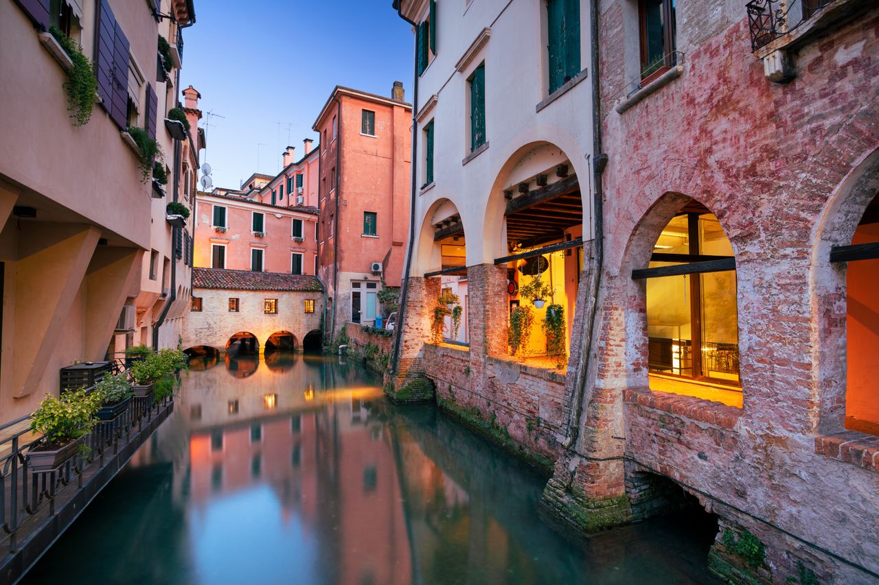 Ein kräftiger Hauch venezianischen Flairs weht durch die Altstadt von Treviso.