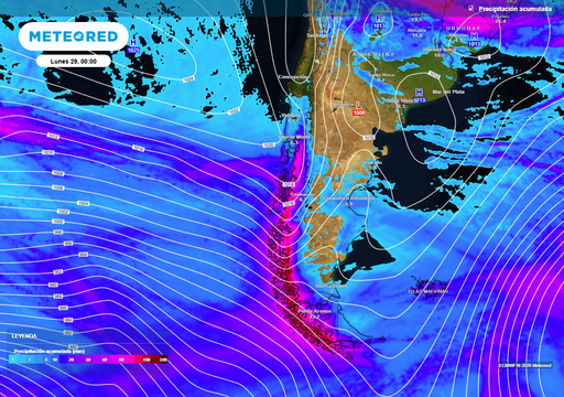 &iquest;Es verdad que podr&iacute;a llover entre &Ntilde;uble y Los R&iacute;os a inicios de la pr&oacute;xima semana?: pron&oacute;stico de Meteored y el ECMWF