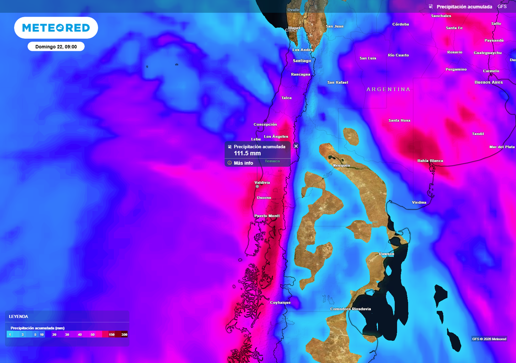 La transición del verano al otoño astronómico estará marcada en Chile por lluvias abundantes en varias regiones.