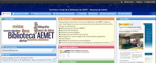 Escritorio virtual de la Biblioteca de AEMET